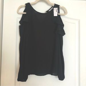 Cold shoulder blouse, new